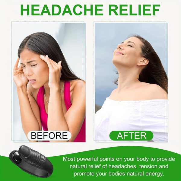 Buy 1  Get 1 Free (original )sugar Control Li4 Acupressure Point Clip Wearable – Headache Relief, Supporting Acupressure Relaxation, Stress Relief, Tension Relief And Hand Clip Migraine Pressure Point Clip (1 Pc )